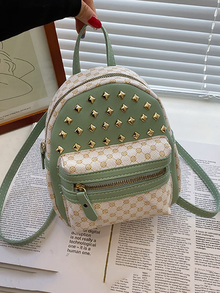 Little Rivet Quilted Backpack