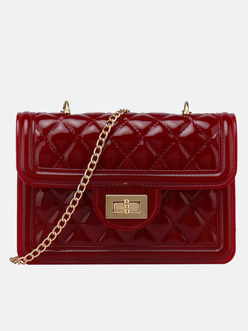 Jelly Quilted Crossbody Bag