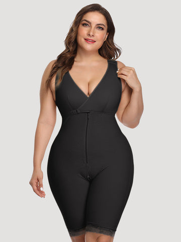 Solid Color Full Body Shapewear