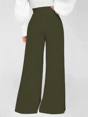 High Waisted Wide Leg Pants