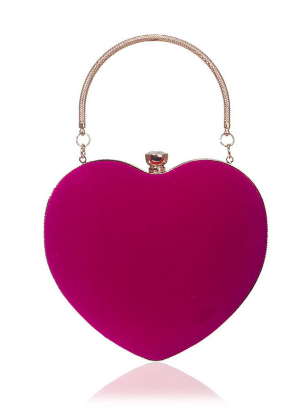 Heart-Shaped Clutch