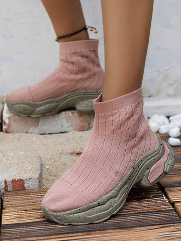 Knit Slip-on Bootie