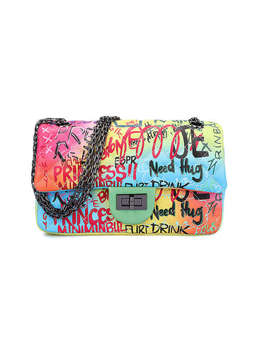 Graffiti Crossbody Bag