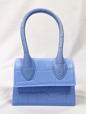 Solid Color Square Handbag