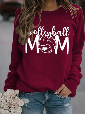 Volleyball-Mama-Sweatshirt