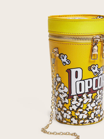 Mini Popcorn Crossbody Bag