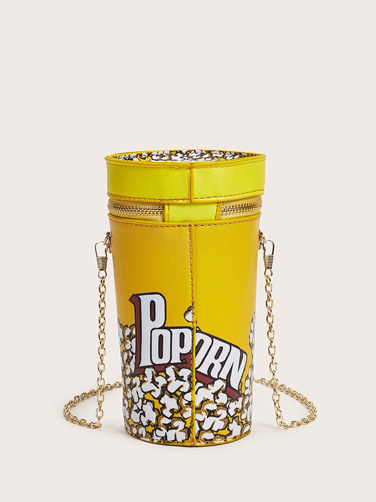 Mini Popcorn Crossbody Bag