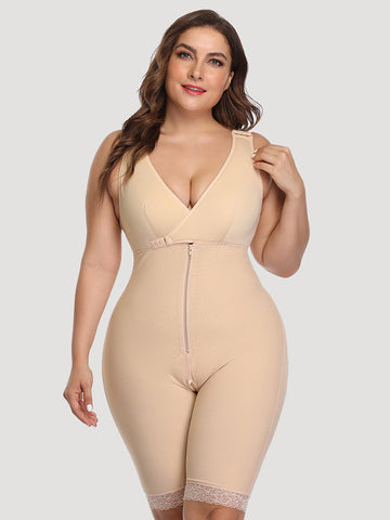 Solid Color Full Body Shapewear