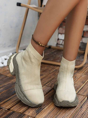 Knit Slip-on Bootie