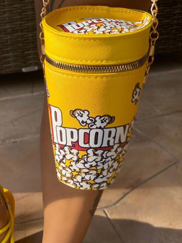 Mini-Popcorn-Umhängetasche