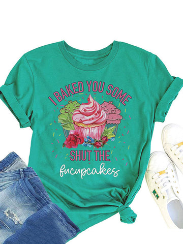 Camiseta Hornea algunos Fucupcakes