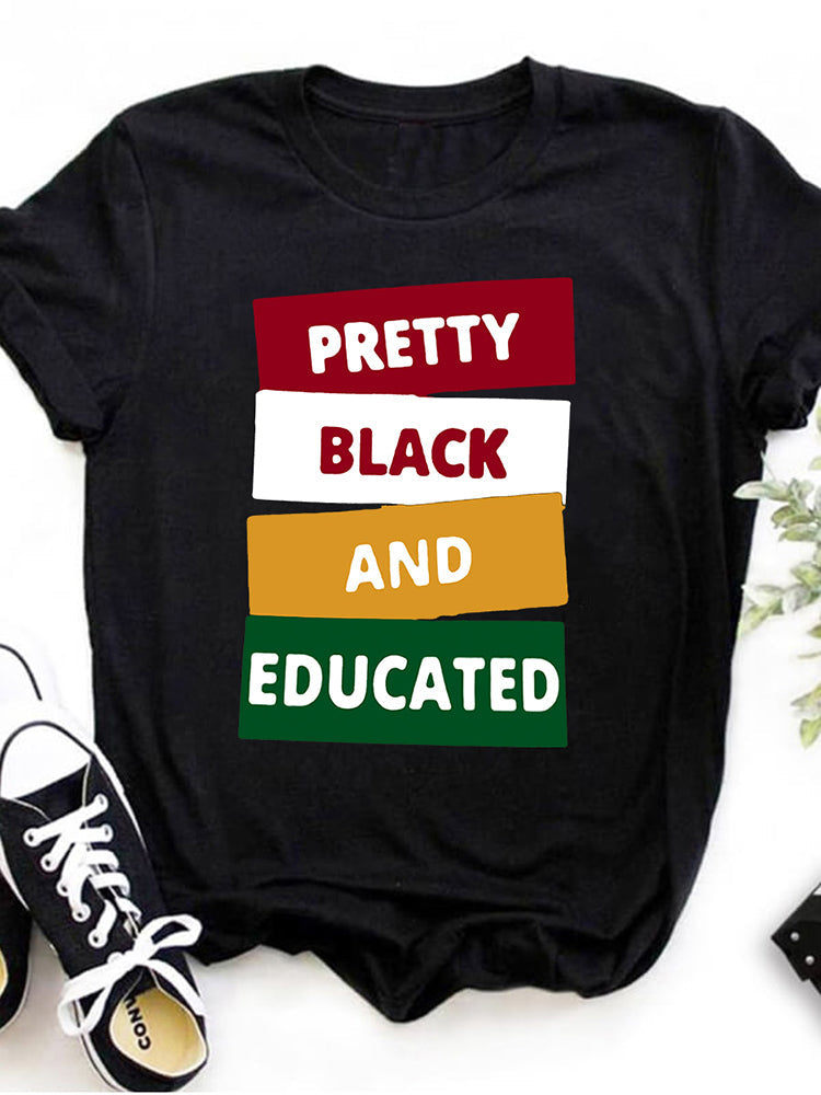 Pretty Black Educated Tee