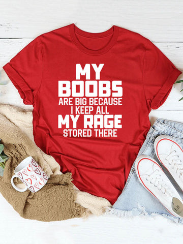 My Boobs Are Big Tee