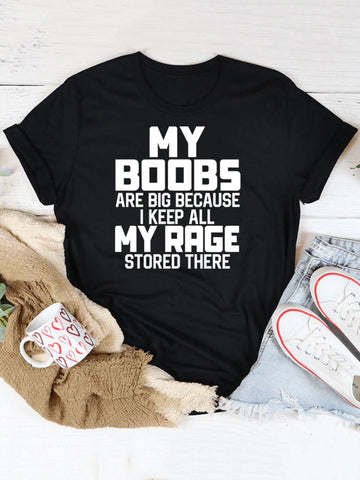 My Boobs Are Big Tee