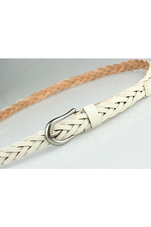 Braid Leather Belt