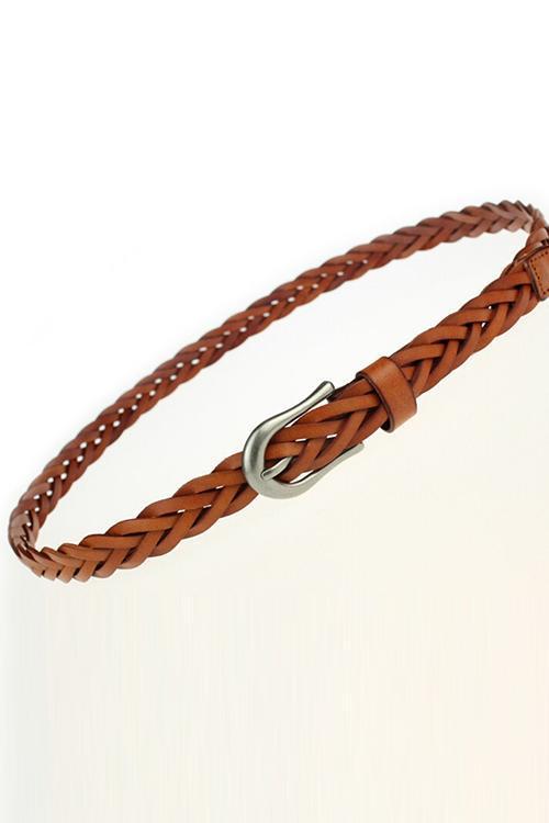 Braid Leather Belt