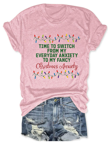 Christmas Anxiety Tee