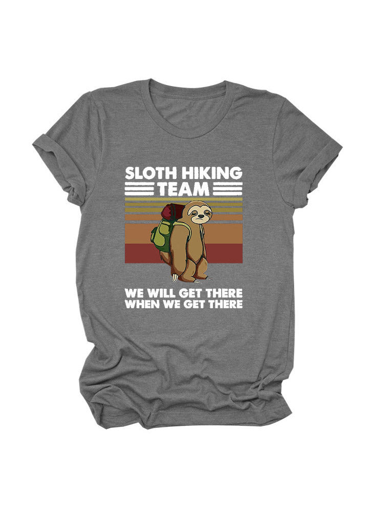 Sloth Hiking Team Tee