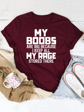 My Boobs Are Big Tee