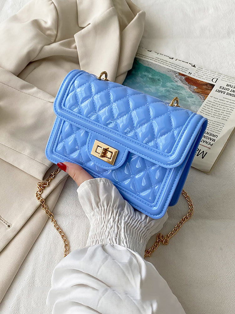 Jelly Quilted Crossbody Bag