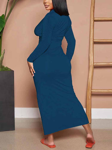 Ruched Maxi Dress