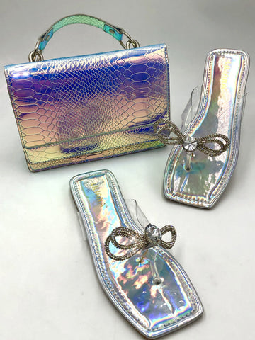 PU Bling Taschen &amp; Slides