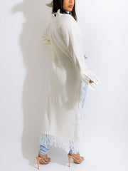 Tassel Turtleneck Sweater