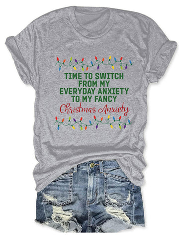 Christmas Anxiety Tee