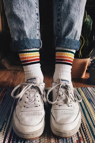 Rainbow Stripe Socks