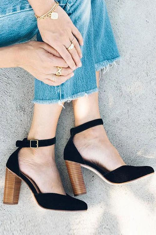 Tacones apilados Topline