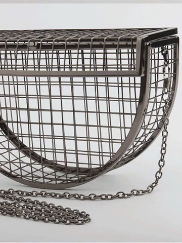 Hollow Metal Cage Clutch