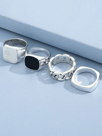 Anillo de 4 piezas