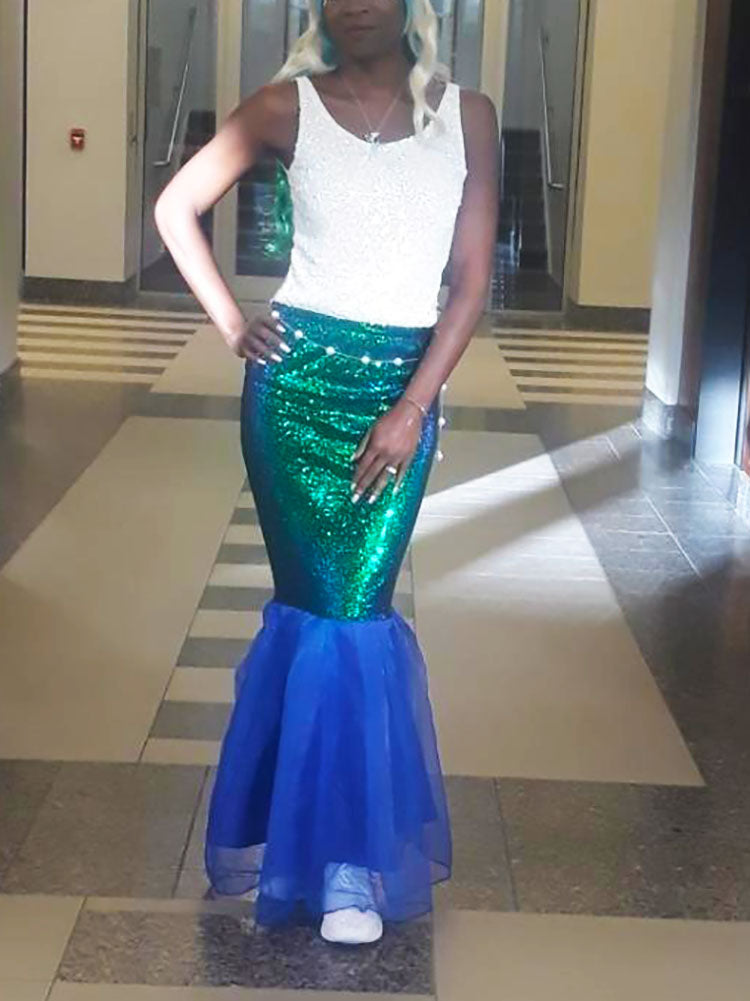 Sequins Mermaid Skirt