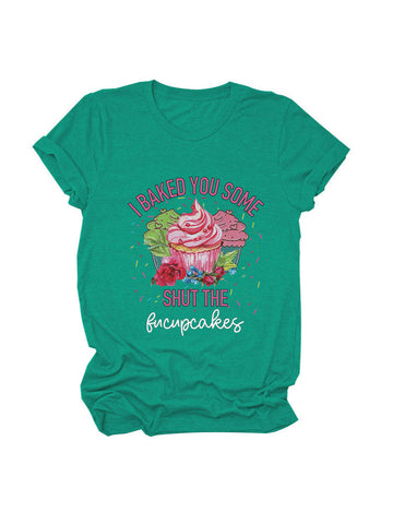 Camiseta Hornea algunos Fucupcakes