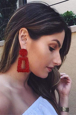 Geometry Big Earring