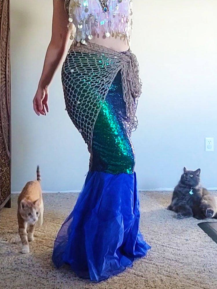 Sequins Mermaid Skirt