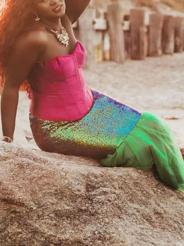 Sequins Mermaid Skirt