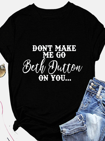 Beth Dutton On You Tee