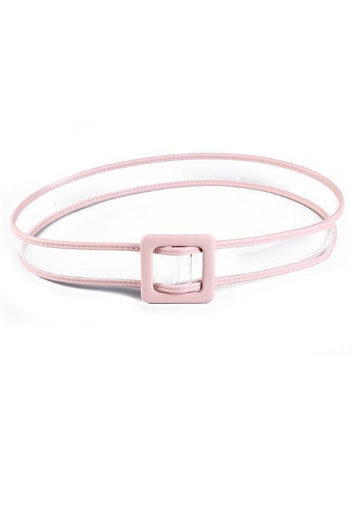 Clear Square Belt