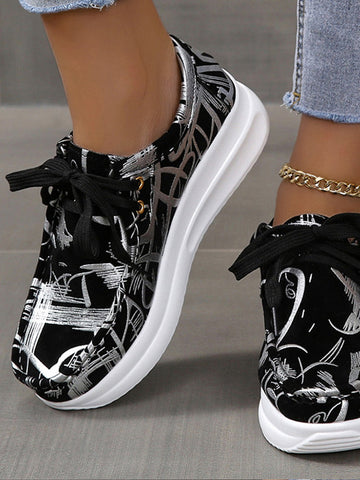 Lace Up Casual Sneakers