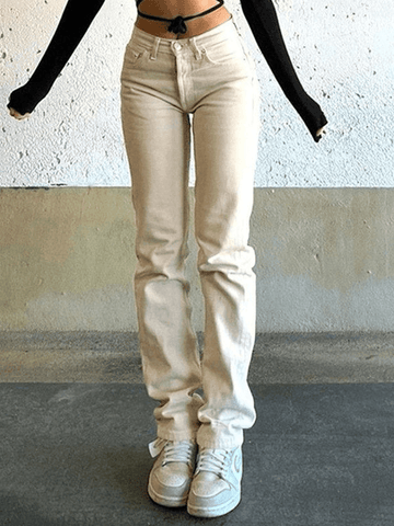 90er Vintage Straight Boyfriend Jeans