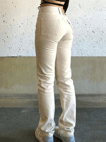 90er Vintage Straight Boyfriend Jeans