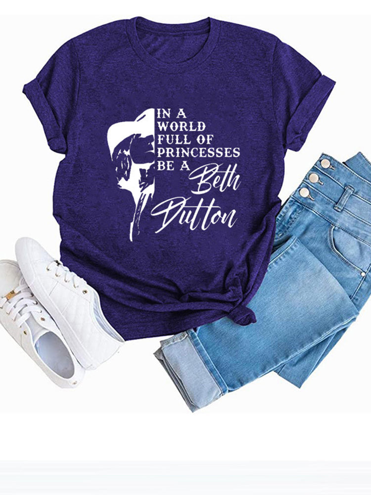 Camiseta informal In A World