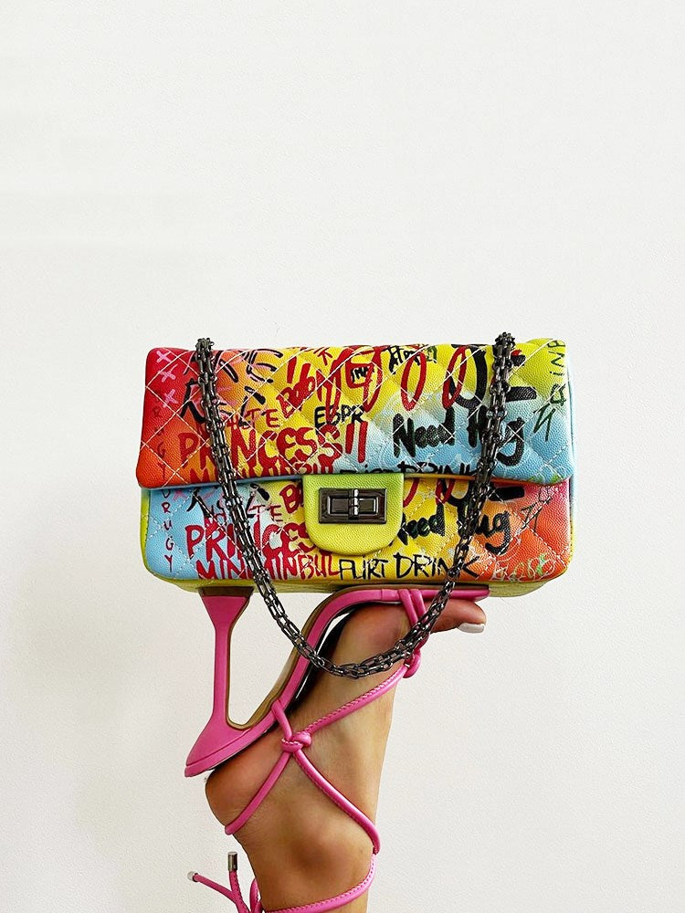 Graffiti Crossbody Bag – Omcne