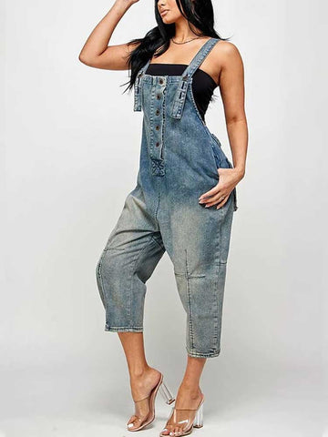 Vintage Denim Overall