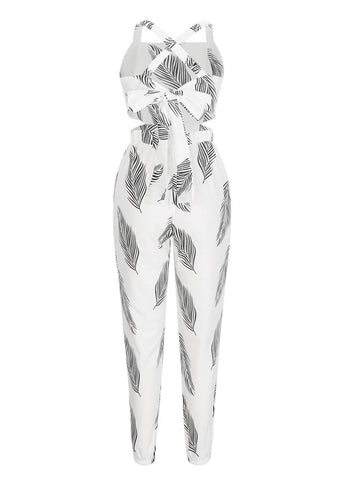 Criss Cross Back Jumpsuit