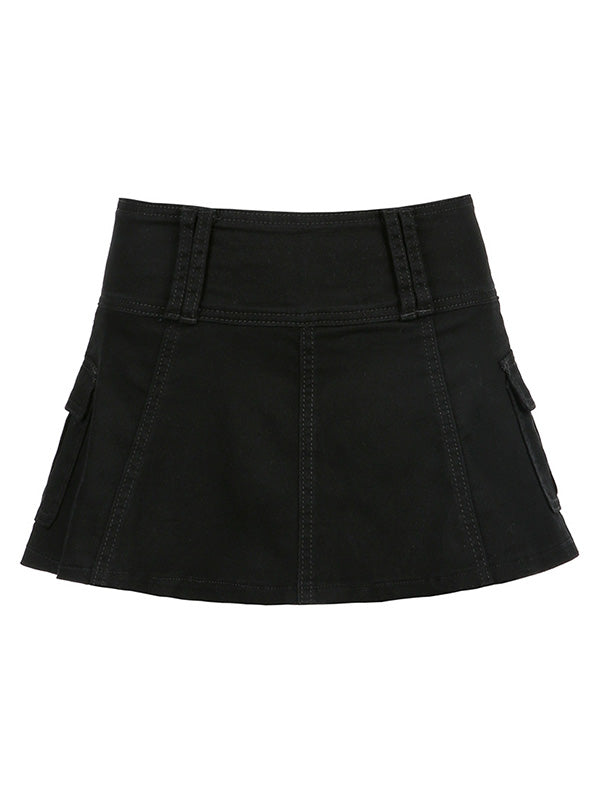 Lining Cargo Mini Skirt – Omcne