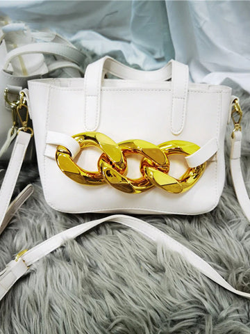 Gold Chain Bag