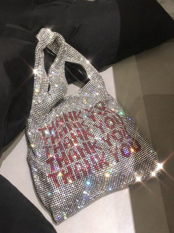 Thank You Sequins Bag