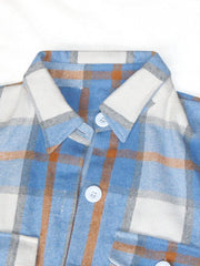 Plaid Cotton Cardigan